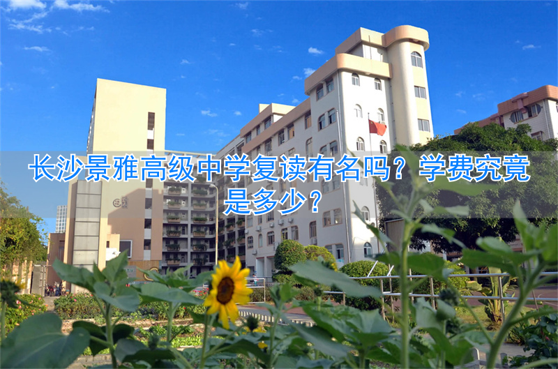 _长沙雅境中学_长沙市景雅高级中学学费