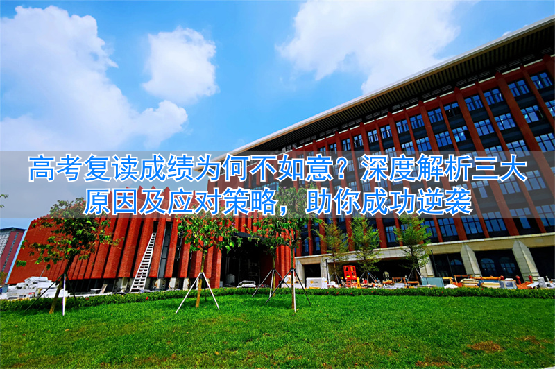 高考复读成绩为何不如意？深度解析三大原因及应对策略__高考复读成绩为何不如意？深度解析三大原因及应对策略