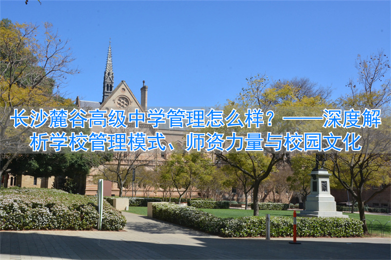 长沙市第一中学麓谷中学_长沙麓谷中学排名_