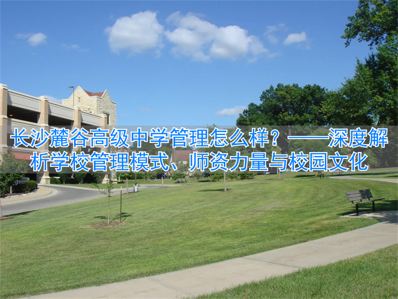 长沙麓谷中学排名__长沙市第一中学麓谷中学