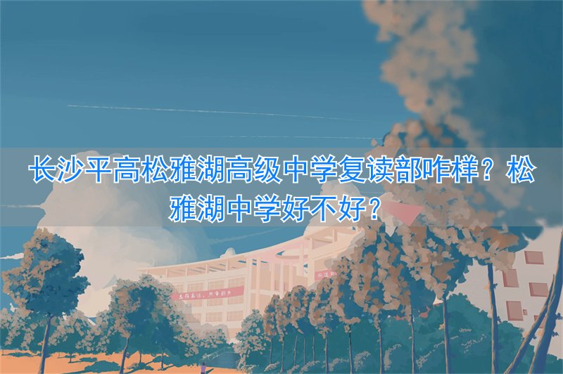 长沙松雅湖中学电话_长沙县松雅湖中学校长是谁_
