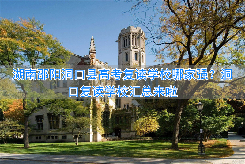 洞口复读学校有哪些_洞口县高考_