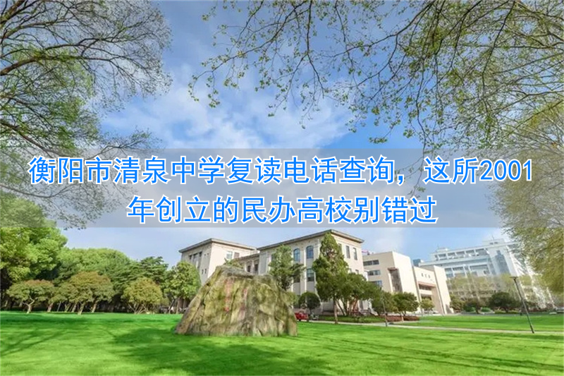 衡阳清泉学校是公办还是民办_湖南省衡阳市清泉中学_