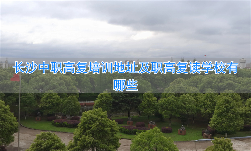 长沙复读培训机构_长沙职高复读学校有哪些_