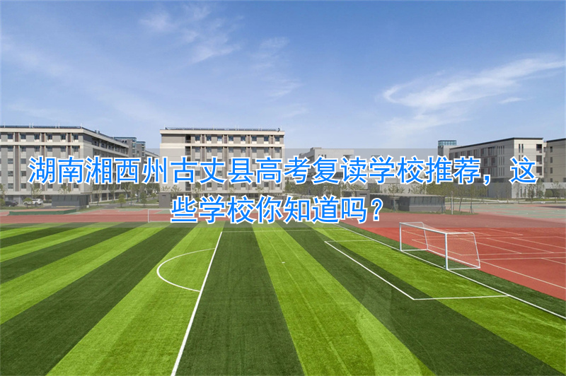 湘西复读学校哪个好__湘西州复读学校排名