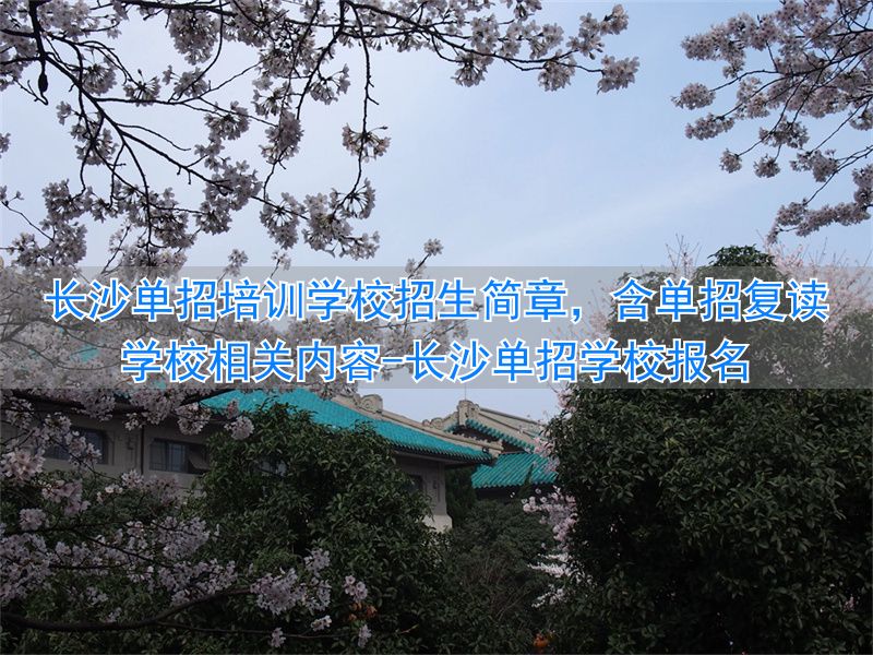 长沙单招学校报名__长沙单招复读班