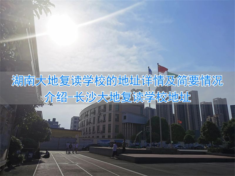 大地湖南分公司_长沙大地复读学校地址_