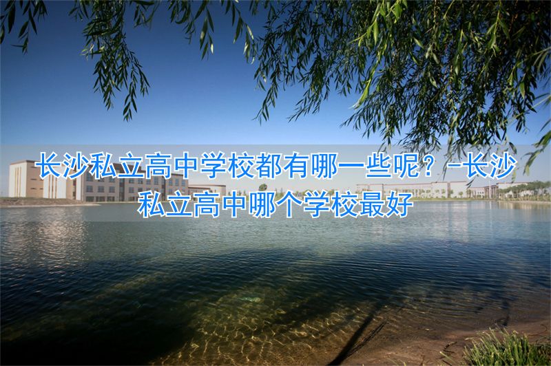 _长沙私立高中哪个学校最好_长沙高中私立学校有哪些